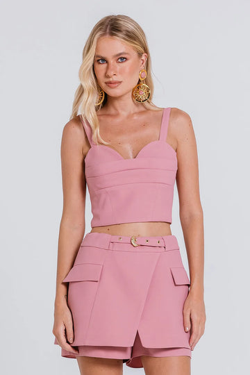 CHARTH - Short Saia Matilda Lotus